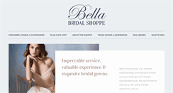 Desktop Screenshot of bella-bride.com